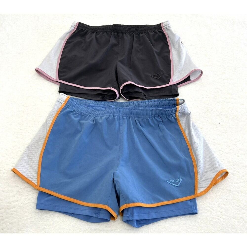 PONY Shorts Women's Built in Short Drawstring Activewear Running Size S Bundle